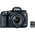 Canon EOS 7D Mark II Digital SLR Camera with EF-S 18-135mm is USM Lens, Wi-Fi Adapter Kit Black