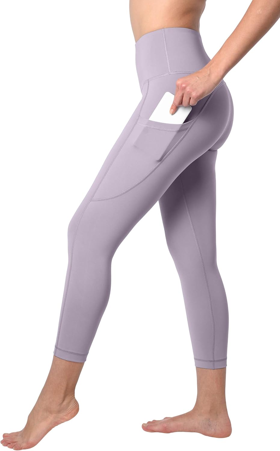capri yoga pants with phone pocket
