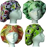 Hurricane Caps Bouffant Scrub Cap