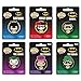 Funko POP! Pins - DC Universe - SET OF 6 BATMAN CHARACTERS (1.25 inch)(Robin, Joker, Riddler, Harley
