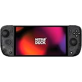 CRKD Nitro Deck 2 - Handheld Grip &amp; Pro Controller for Nintendo Switch 2, Switch OLED &amp; Nintendo Switch - No Stick Drift (Black Edition)
