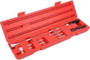 Carburetor Screw Adjusting Tool Kit, 90 Degree Bevel Angle Carb Adjustment Screwdriver Wrench Tune Up Tool for ATV UTV Snowmo