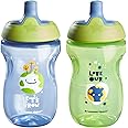 Tommee Tippee Sportee Water Bottle for Toddlers, Spill-Proof, Playful and Colorful Designs, Easy to Hold Design, 10oz, 12m+, 