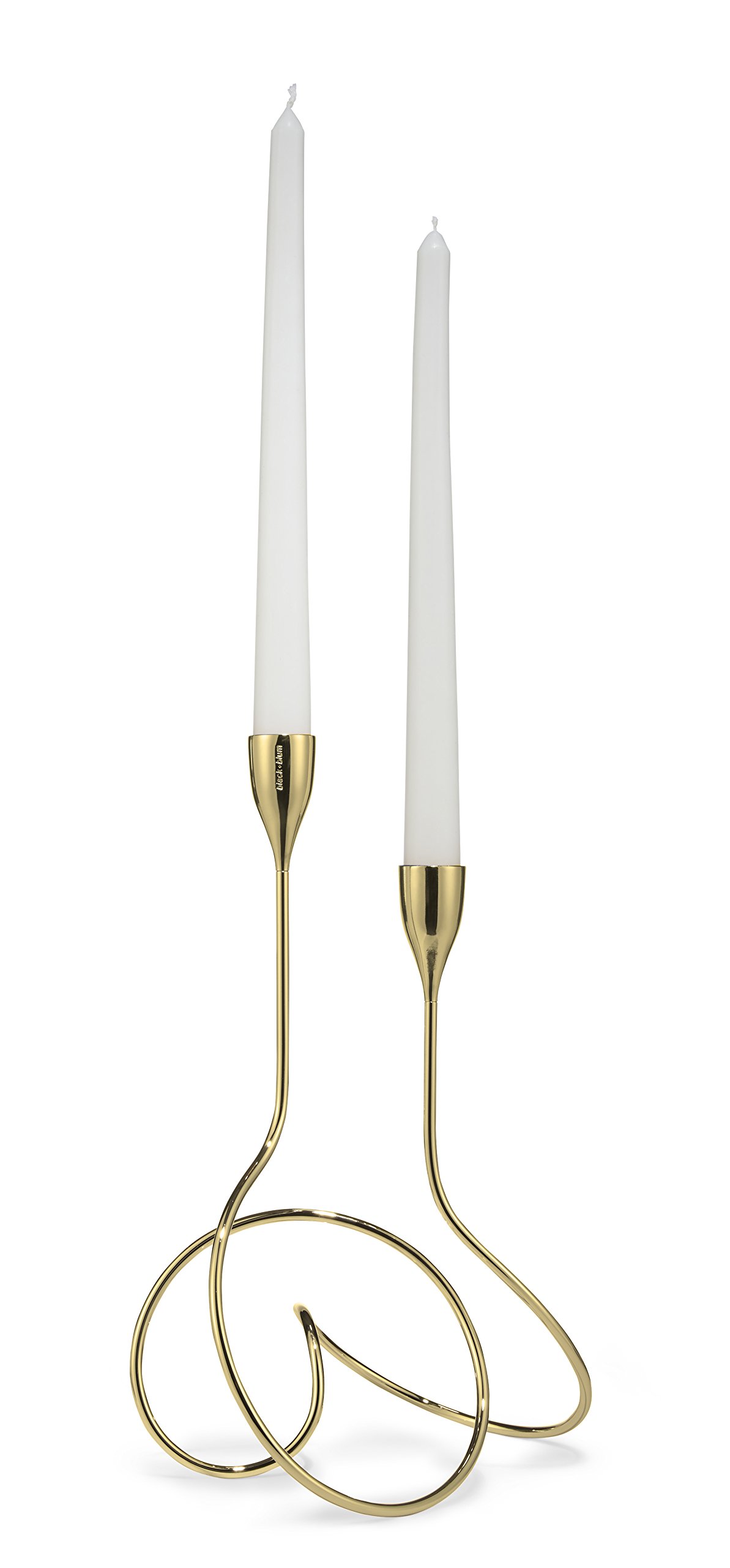 Black+Blum Loop 12-1/5 by 26 by 6-Inch Candelabra, Gold