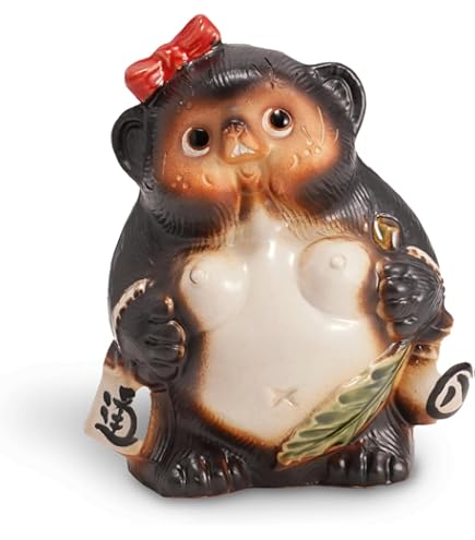 Amazon.com: Shigaraki Pottery 8.27 Inches Tall Japanese Tanuki
