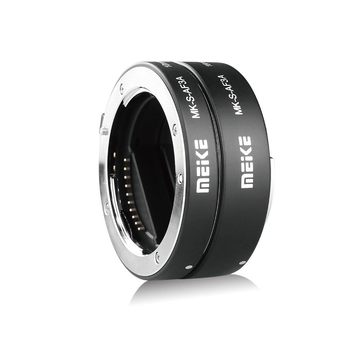 MEIKE MK-S-AF3A AF Auto Focus Macro Extension Tube Adapter Ring (10mm+16mm) for Sony Mirrorless E-Mount FE-Mount A7 NEX Camera A7 A7II A7M2 NEX3 NEX5 NEX6 NEX7 A5000 A5100 A6000 A6300 A6500 A9 A6400