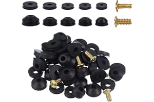 XAMOCA Faucet Washers Assorted Kit - 58-Piece Faucet Washer Assortment Kit, Indoor Outdoor Faucet Repair Kit for Home Maintenance, Flat & Beveled Rubber Washers for Efficient Leak Repair