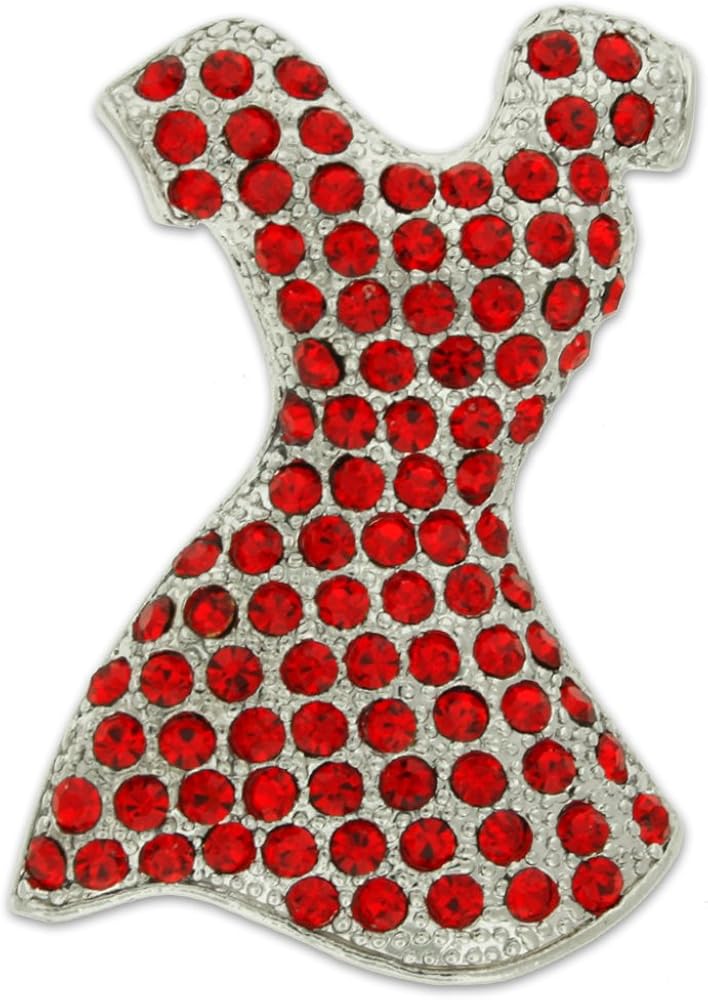 red rhinestone dress