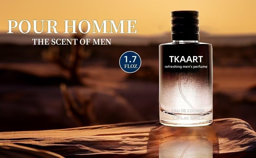 TKAART Hypnosis Cologne for Men - Eau de Parfum, Long-Lasting Fragrance, 50mL Spray Bottle (1 PCS)