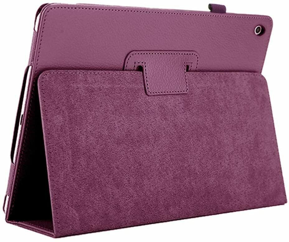 Flip Folio Case for iPad Air 3rd Generation (2019) Air3 & iPad Pro 10.5-inch (2017) Pro10.5, PU-Leather Cover with Pencil Holder 10.5” Protective Cover Magnetic Closure Auto Wake/Sleep (Purple) — image 1