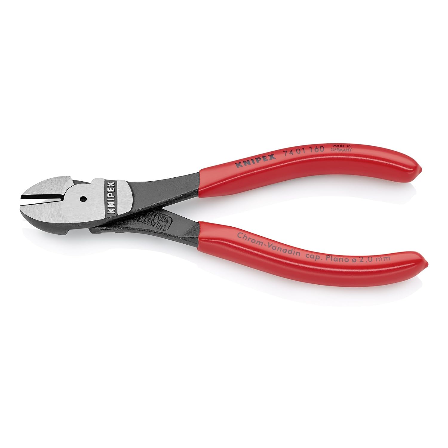 Knipex 74 06 200 High Leverage Diagonal Cutters - 7.87 Inch, VDE Tested - View #2