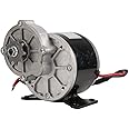 12V 250W Electric Motor Heavy Duty DC Gear Reduction Brush Motor, with 9 Tooth Sprocket, for Electric Bicycle, Scooter, Bikes