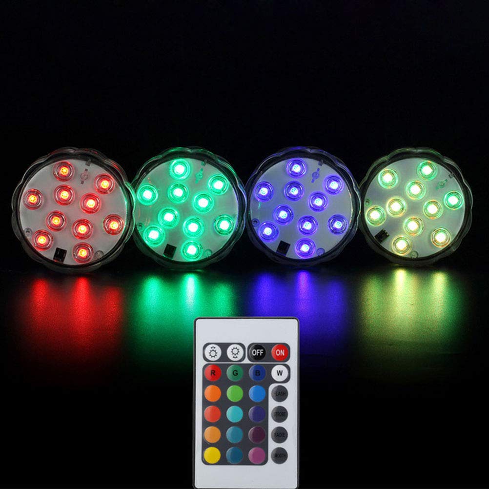 Faretto LED Subacqueo PChero IP68 Per Piscina E Laghetto - Luce Bianca Calda Con Timer 8h