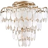Corbett Lighting Dolce - 4 Light Semi-Flush Mount-15.5 Inches Tall and 16 Inches Wide