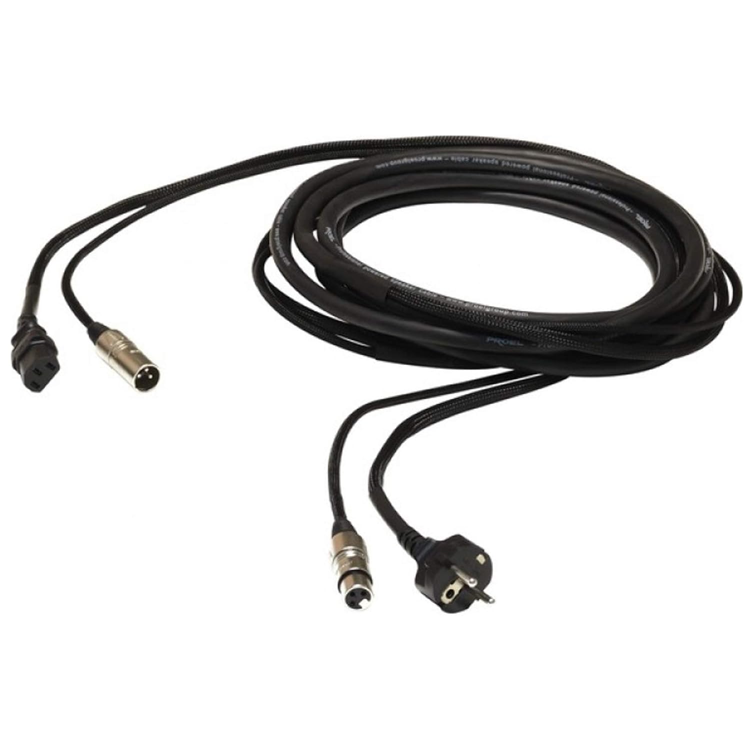 Cable Proel Columna Amplificador ph100lu5 iec/XLR 5 m: Amazon.es ...