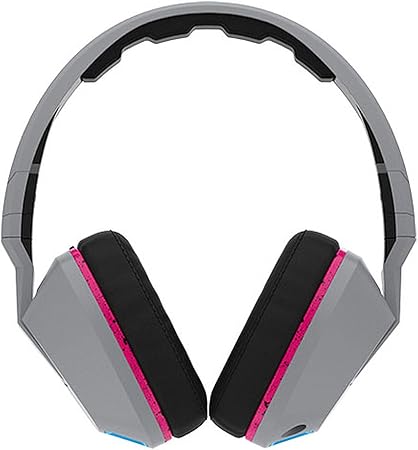 Amazon Co Jp 日本正規品 Skullcandy スカルキャンディー ヘッドホン Crusher クラッシャー Gray Cyan Black スマートホン スマホ対応マイク付き 家電 カメラ