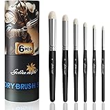 Golden Maple Dry Brush Miniature Painting Drybrush Set - 6PC Professional Modellers Miniature Paint Brushes for 40k, DND Mini