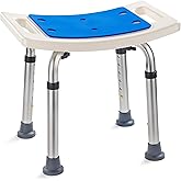 Dr Kay's Shower Chair for Inside Shower Bench for Bathtub 350lb Support | Premium Aluminium, Heavy-Duty Bathroom Chair for Inside Bathtub, Bath Bench, Bath Seat for Washroom