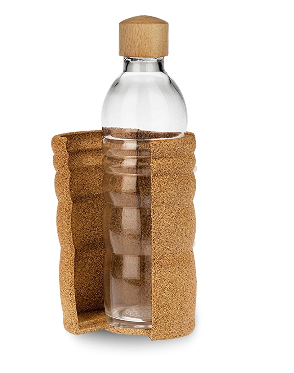 Natures Design Lagoena ND8840 Flower of Life Bottle, White, 0.7 L