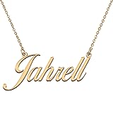 HUAN XUN Customized Custom Simple Any Name Necklace