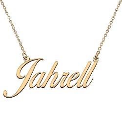 HUAN XUN Customized Custom Simple Any Name Necklace
