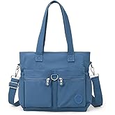 Collsants Tote Bag for Women Nylon Purse and Handbags Tote Purse Crossbody Bag Messenger Bag
