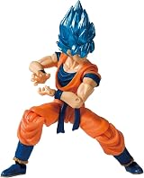 Dragon Ball Z Evolve 5in Goku Super Saiyan Blue Bandai Action Figure view 4