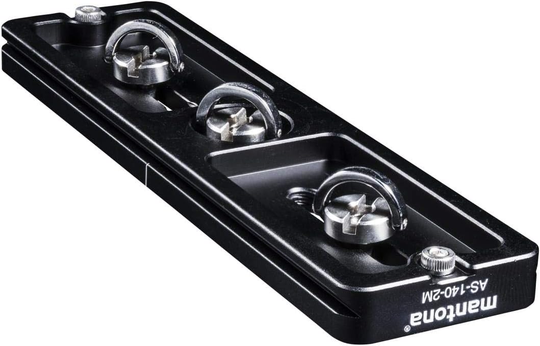 Mantona Quick Release Plate, black, AS-140-2M - Image 5