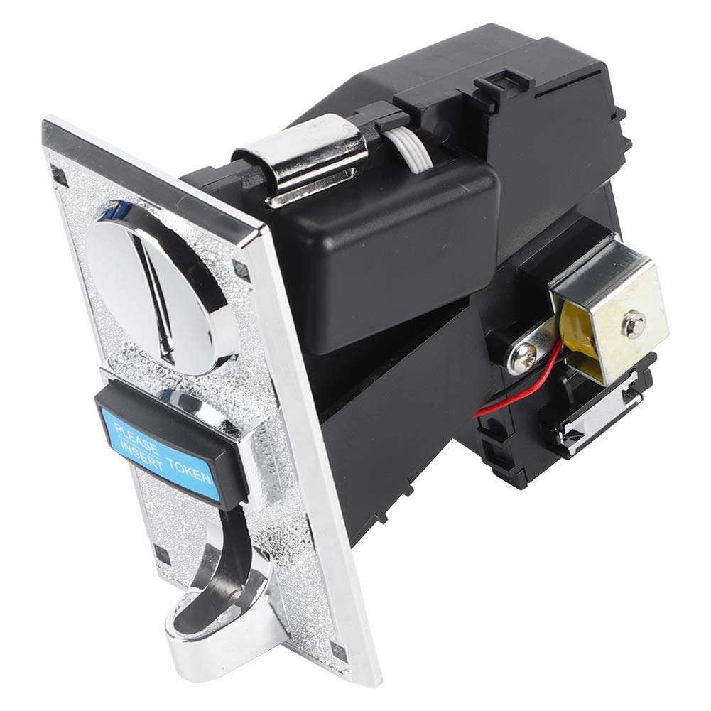 Fydun Plastic Multi Coin Acceptor with Coin Operated Selector Slot for Arcade Game Mechanism Vending Machine