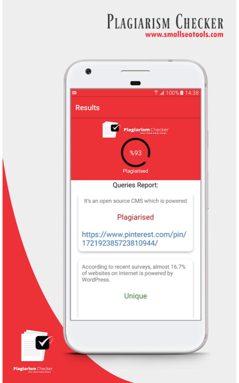 Plagiarism Checker