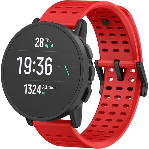 SeaFicco Correa De Reloj De Silicona Compatible Con Suunto 9 Peak, 22mm