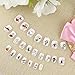 Halloween Nail Stickers 3D Nail Tattoo Art Decals Decoration - 4 Sheets