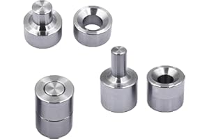 1409KMT Dimple Die Set 3 Piece Metal Fabrication Tools 1/2" / 3/4" / 1"