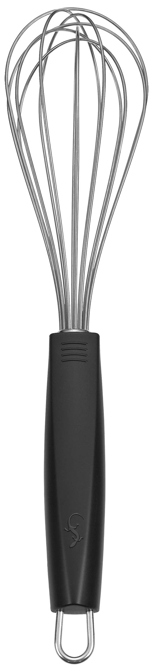 Lurch 230040 24.5 cm Stainless Steel Tango Egg Whisk, Black