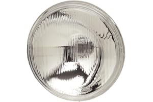 KC HiLiTES 4205 6" Replacement Driving Beam Pattern Glass Lens/Reflector with H3 Bulb Socket Adapter
