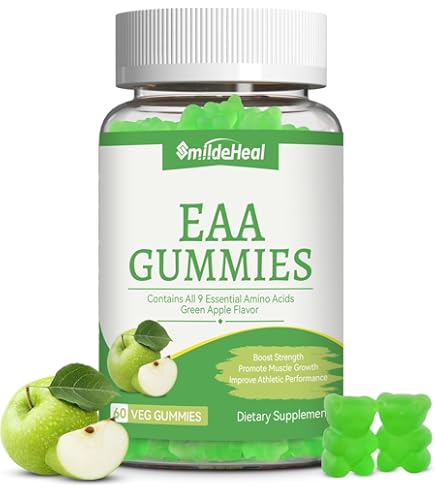 Amazon.com: SmideHeal EAA Gummies, 5750 mg Essential Amino Acids