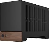 Fractal Design Terra Graphite Wood Walnut Front Panel ITX Gaming Case view 2