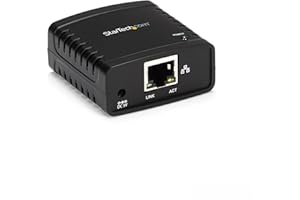 Startech.Com 10/100Mbps Ethernet to USB 2.0 Network LPR Print Server (PM1115U2)