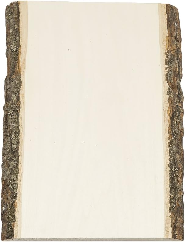 Rectangular Basswood Tree Plank/Slab Approx. 5"-7" on the smallest diameter - Small