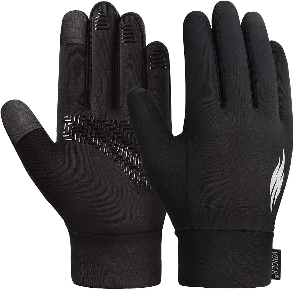VBIGER Kids Winter Gloves Boys Girls Running Cycling Sports Gloves Anti-slip Warm Touch Screen Gloves: Clothing