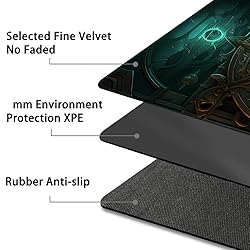 Premium Stitched MTG Playmat with Zones and