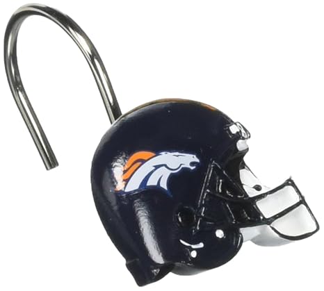 Amazon Com Nfl Carolina Panthers Shower Curtain Rings Sports