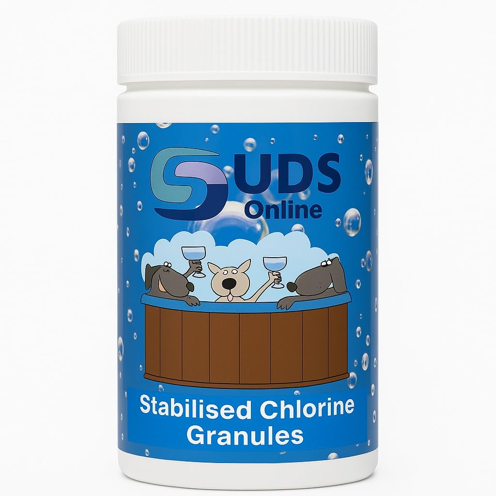 Stabilised Chlorine Granules 1kg – Swimming Pool & Hot Tub Water Treatment Chemical