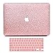 B BELK Compatible with MacBook Pro 14 inch Case 2021 Release A2442 with M1 Pro/Max Chip, Plastic Laptop Hard Shell Case with Keyboard Cover +Screen Protector for MacBook Pro 14'' with Touch ID, Rose