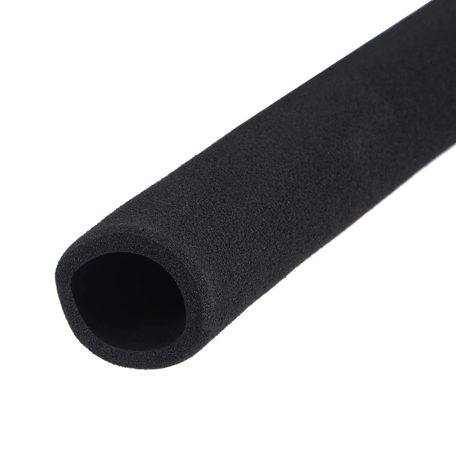 DMiotech 1" ID x 3/16" Thick 7.7" Black Foam Grip Wrap Tube Closed Cell Foam Tubing Non-Slip for Utensil Tools Handle Support Pipe Insulation