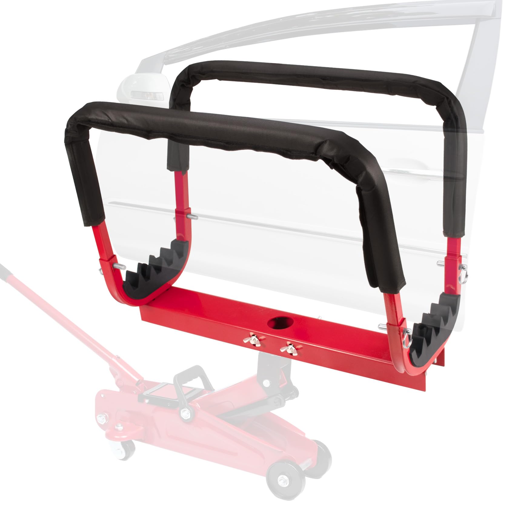 Photo 1 of 21870 E-Z Rest Door Hanger Allows for Quick, Single-Person Removal of car Doors and Bumpers While Also Assisting in Transporting Large Items. It is Compatible with Floor Jacks with Removable Saddles