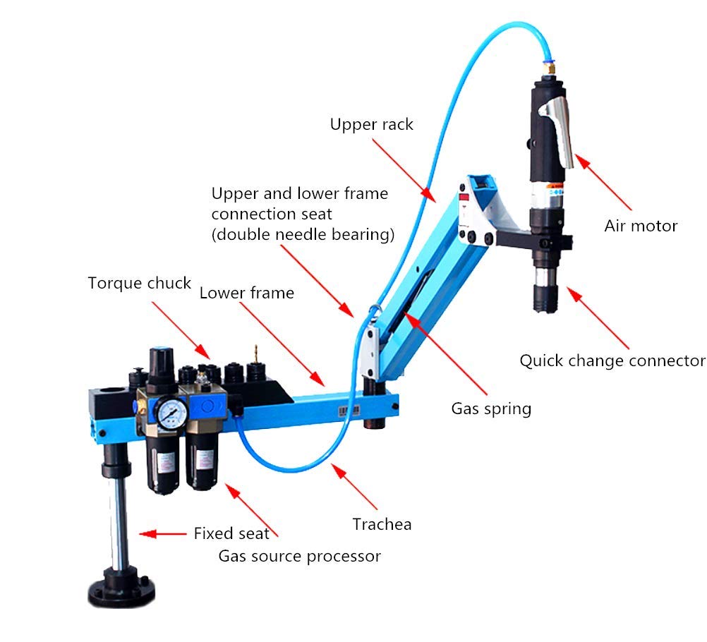 KUNHEWUHUA Pneumatic Tapping Machine Air Tapper Tool Universal Type