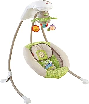 fisher price rainforest cradle swing