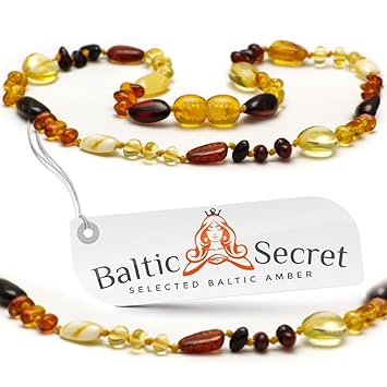 amazon amber teething necklace