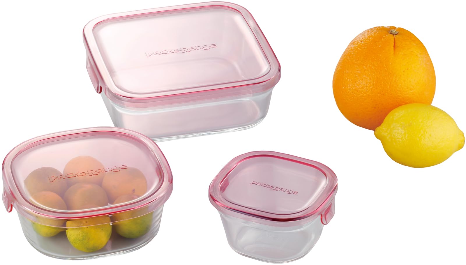 iwaki PS-PRN-3P1 Heat-resistant Glass Storage